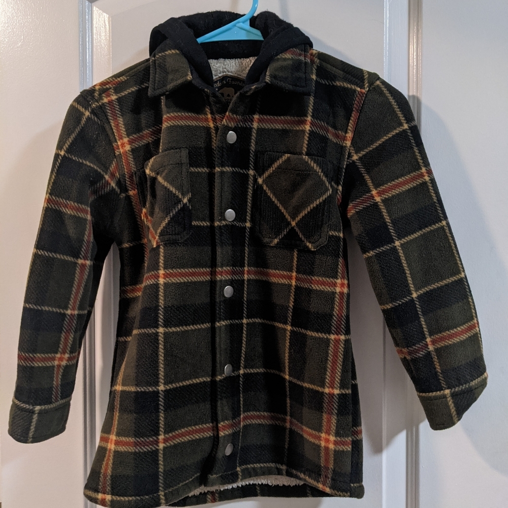 Freedom Foundry Boy's Hooded Flannel